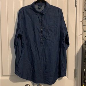 Denim tunic